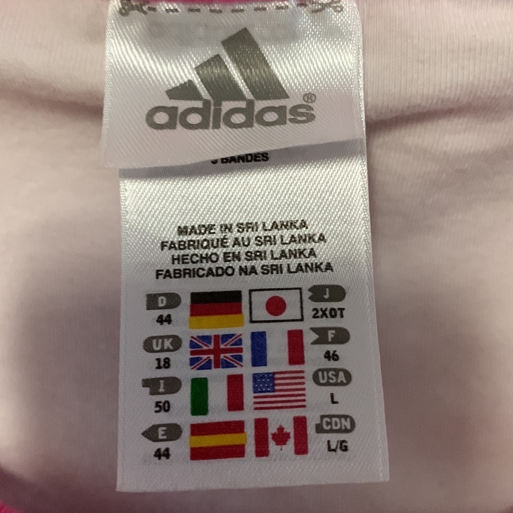 Adidas Ribbed Magenta Tank - Picture 2 of 3
